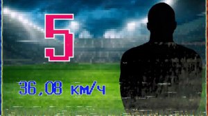 ТОП 10 Самые быстрые футболисты