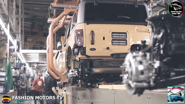 2022 Ford Bronco PRODUCTION USA Car Factory смотреть онлайн