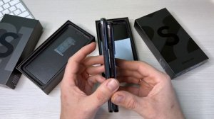 Распаковка Samsung Galaxy S22