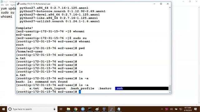 Linux Introduction for AWS Part 1 by aws avinash reddy смотреть онлайн