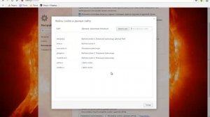 Как почистить cookie в браузере Opera.