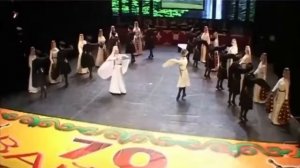 Хонга кафт божественный осетинский танец в Грозном