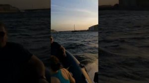 Прогулка на рибе Фортис 450 RV (MERCURY 30) по Неве