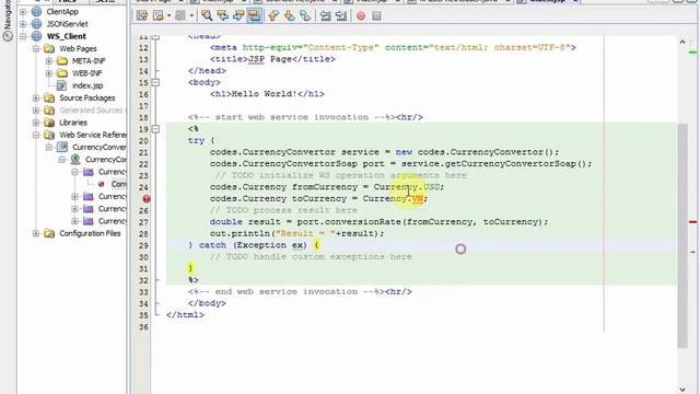 JAX-WS create and call webservice смотреть онлайн
