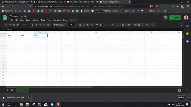 Join Zoom Meeting automatically with Google Sheets and Python смотреть онлайн