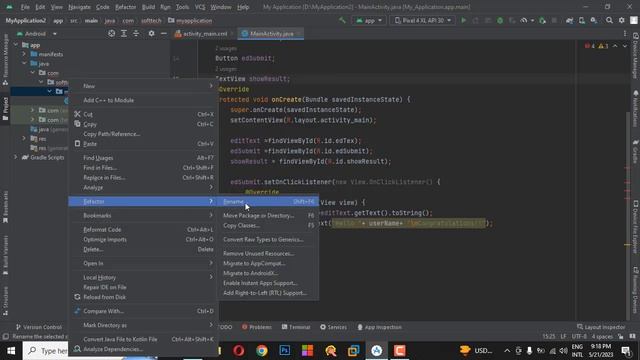 Rename package name in Android Studio- Error Cannot resolve symbol R solutions