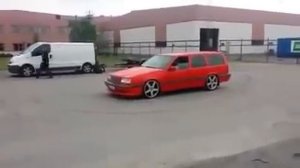 Volvo 855 R 972 hp first test after dyno