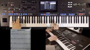 #013 Amazing Grace Instrumental Yamaha Genos | Helmut Eder | Keyboard spielen lernen