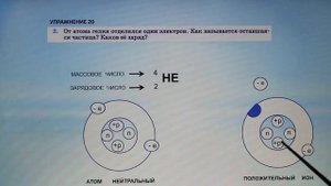 Физика 8 кл(2019г)Пер §29 Упр 20 № 2 .От атома гелия отделился один электрон.Как называется оставшая