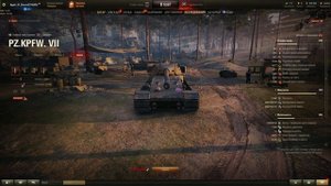 Куда лучше стрелять, чтобы пробивать PZ.KPFW VII в World of Tanks.
