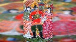 История городецкой росписи