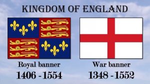 British/English Flag History. Every flag of England and UK 927-2021.