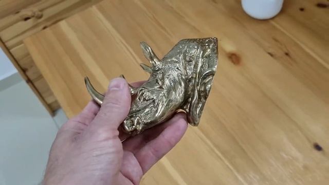 Декоративный крючок для вещей НОСОРОГ
