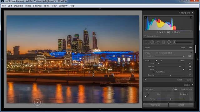 Видеоблог Дмитрия Кашканова. Выпуск 006.2015. Обработка вечернего городского пейзажа смотреть онлайн