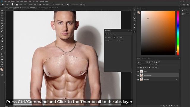 PhotoshopTutorial. Create Six Pack Abs Fast and Easy way in Photoshop. iLLPhoCorPhics