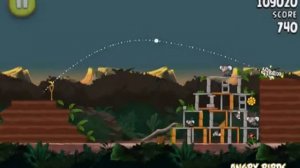 Прохождение Angry Birds Rio: Золотые Фрукты - Бананы с 6 по 10