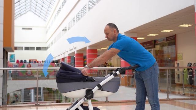 Обзор детской коляски Adamex Gloria @koliaskid ТЦ АЭРОБУС Москва