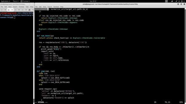 98. Examining a Metasploit Module Kali linux