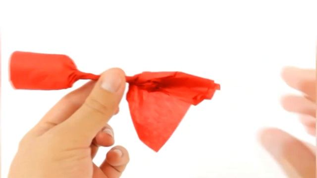 Как сделать розу из бумажной салфетки смотреть онлайн