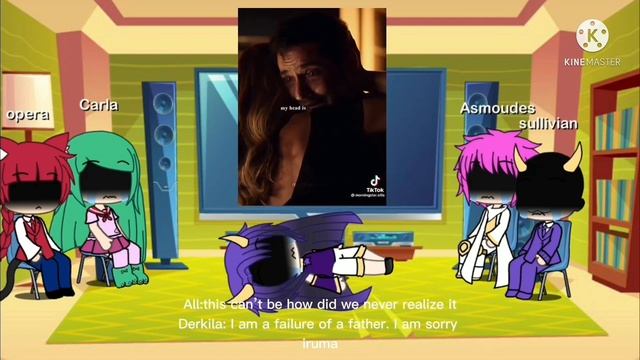 Welcome to Demon School! Iruma-kun react to iruma as lucifer part 1/? Derkila dad au смотреть онлайн