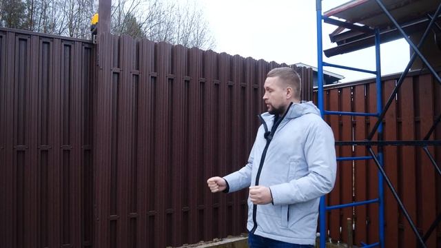РАБОЧИЕ СНЕСЛИ КАЛИТКУ / МОНТАЖ ВОРОТ