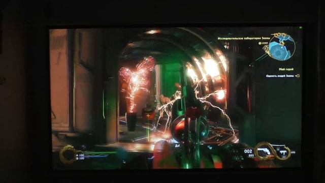 Как играть на ОГРОМНОМ экране 120 дюймов! впечатление от Проектора для игр смотреть онлайн