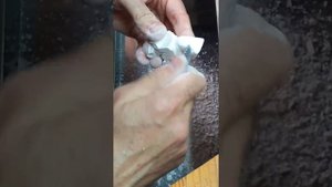 Карвинг зуба из гипса.Сидим дома.