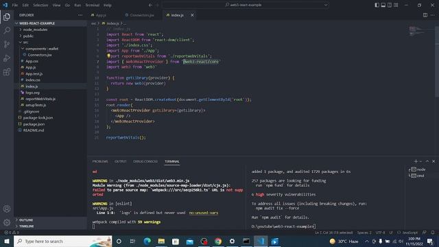 How To Connect Metamask Wallet (or Any Wallet) To Your Reactjs App In some Easy Steps | Web3 App смотреть онлайн