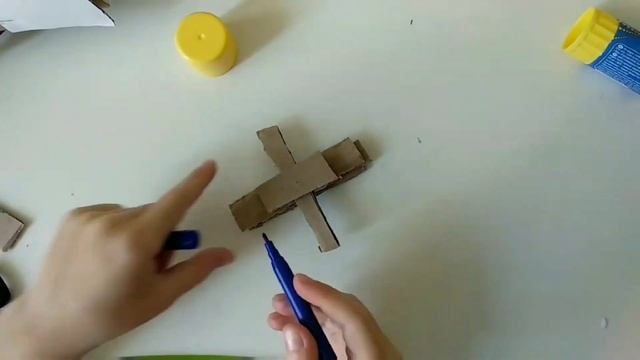 Делаем самолёт из картона