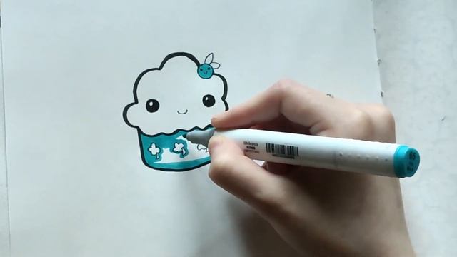 Как нарисовать ПРОСТОЙ МАФИН / рисунки для новичков / лапка худохника смотреть онлайн