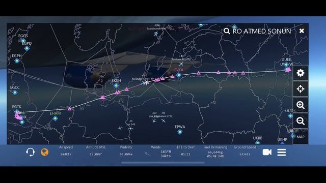 Infinite Flight Global: Delivery flight 747-8  England to Russia  Live Stream!