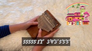 We Don’t Talk About Bruno (Complete Kalimba Notes Tutorial)