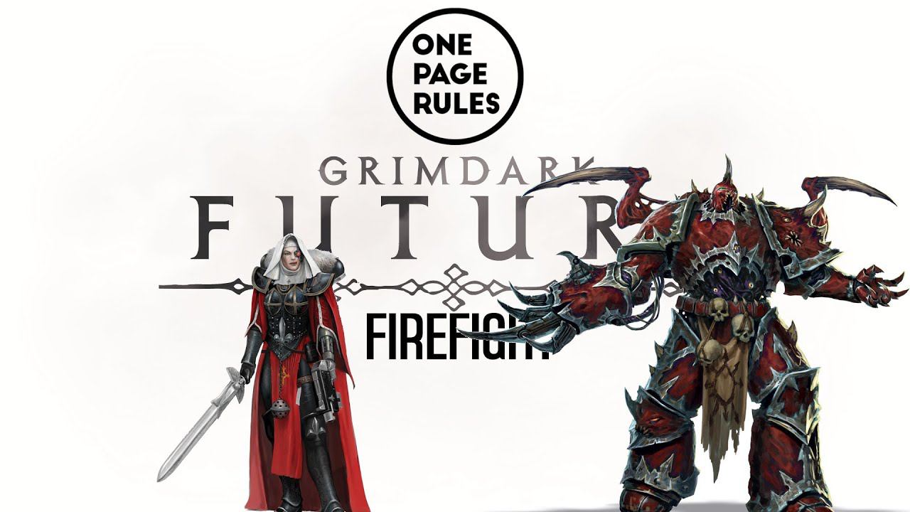 Grimdark Future Firefight: Сестры битвы Vs ХСМ