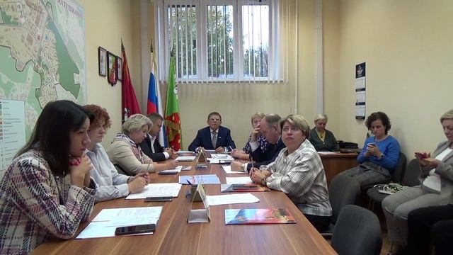 Очередное заседания Совета депутатов МО Матушкино от 25.10.2023