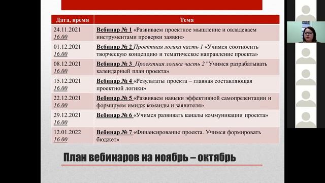 Вводный вебинар курса "Подготовка заявки на грант Президентского фонда культурных инициатив" ч. 2