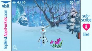 Disney Frozen: Olaf's Adventures Game App for Kids, iPad iPhone iPod