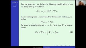 José Nazareno Gomes (UFSCar) - A note on gradient Ricci soliton warped metrics