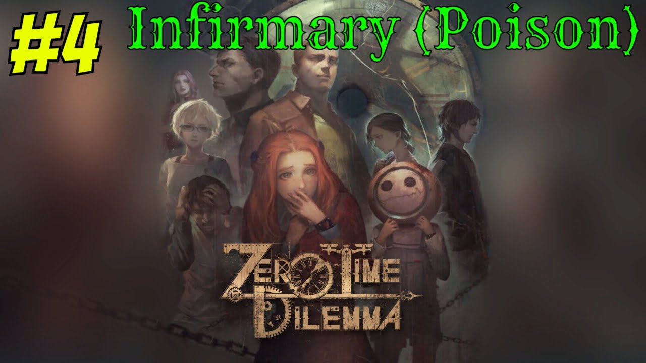 Zero Escape Zero Time Dilemma #4 Infirmary (Poison). #RitorPlay