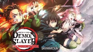 Kizuna No Kiseki Violin Cover | Demon Slayer Season 3 Intro Song | MAN WITH A MISSION×milet