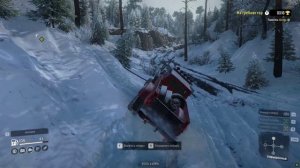 SnowRunner Состязание На гребнях гор за 6:26 на International Loadstar 1700