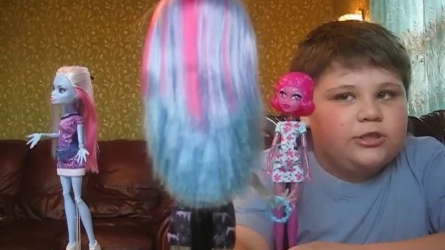 СОЗДАЙ МОНСТРА!2013 Набор из двух кукол Create A Monster Ice ? and Blob ? #monsterhigh #монстерхай