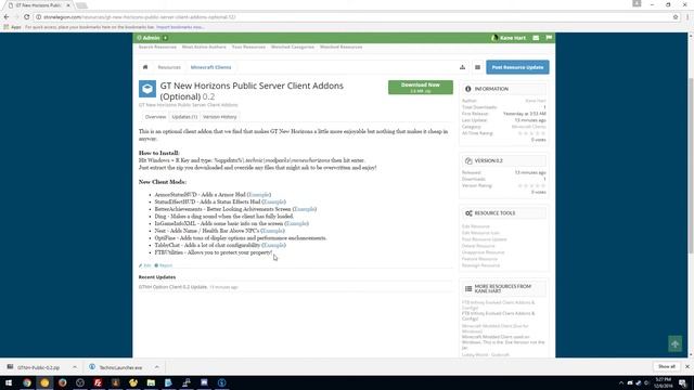 How to Install GT New Horizons with Technic Launcher! смотреть онлайн