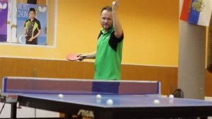 Table Tennis - тест-задание на отработку подачи