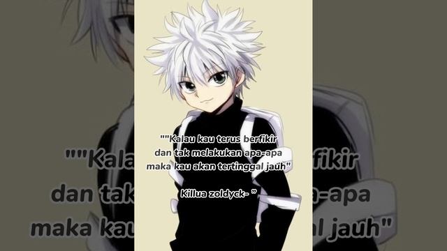 Quotes Killua Hunter x Hunter ??