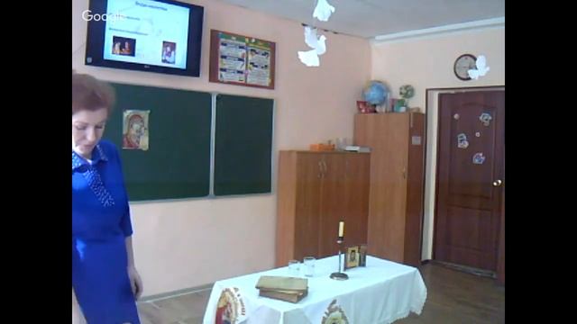 Открытый урок «Православная молитва» в 4 классе.