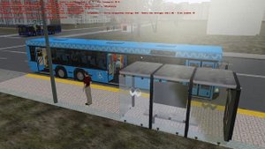 OMSI 2 Москва 2.0 Маршрут 748 МАЗ-107.065 Новогодний Московский автобус