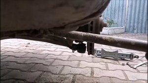 Замена шаровой авто Опель Зафира replacement ball Opel Zafira. Опора шаровой, подвеска.