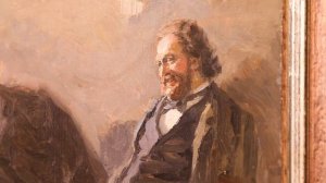 100 лет-100 шедевров. Кустодиев Б.М. «В мастерской художника»