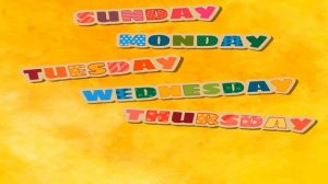 Days of the Week Song | Kidz Nation | Nursery Rhymes And Kids Songs | 7 Days of the week | #Sunday
