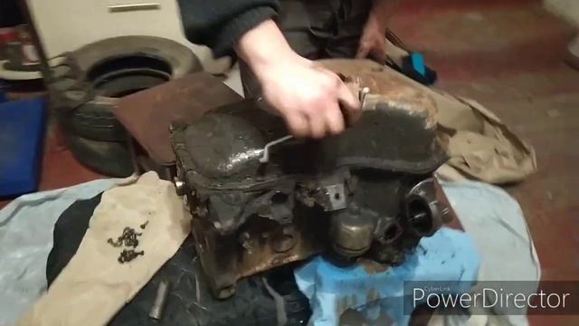 Разборка двигателя ВАЗ 2105.    1часть.